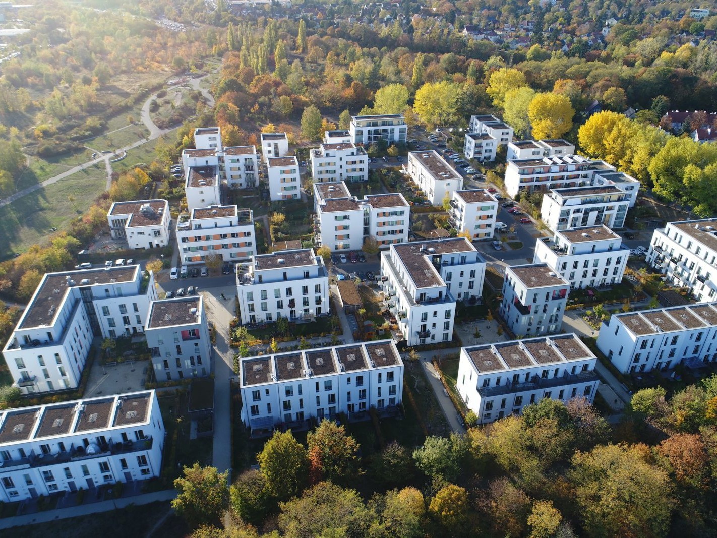 Luftbild – Neubau Gartenstadt Falkenberg I