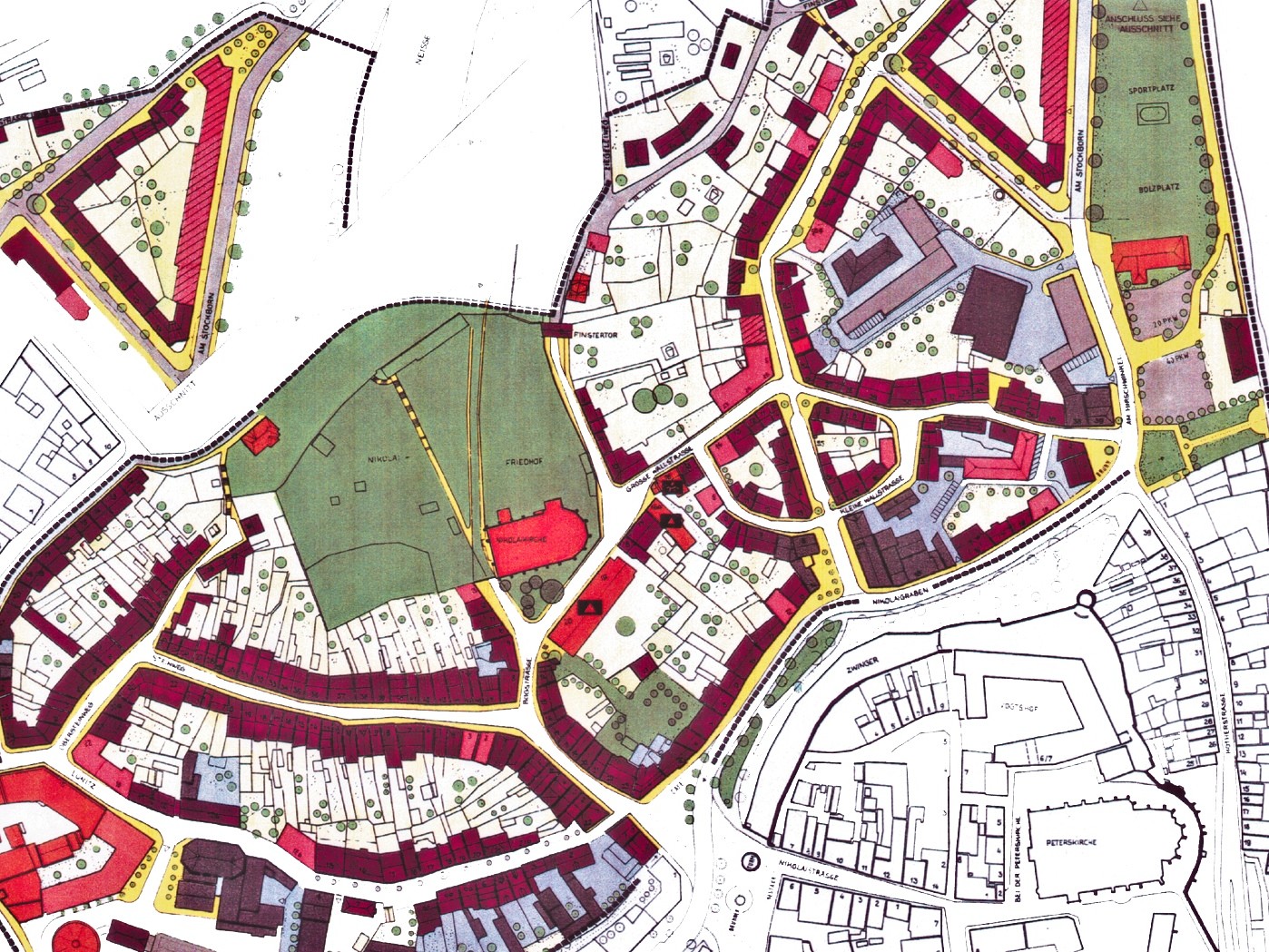 Rahmenplan für die Nikolaivorstadt in Görlitz